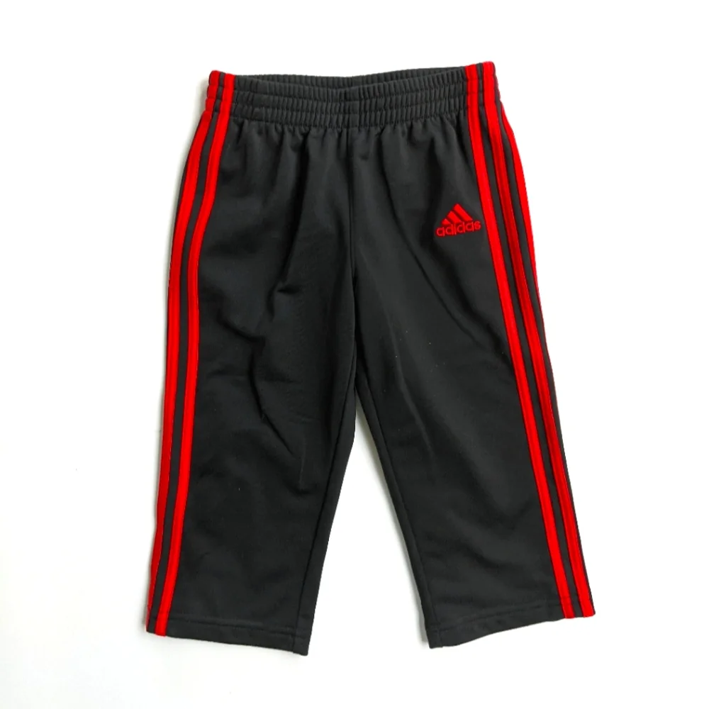 Adidas Red and Black Track Suit